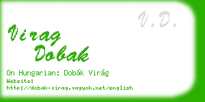 virag dobak business card